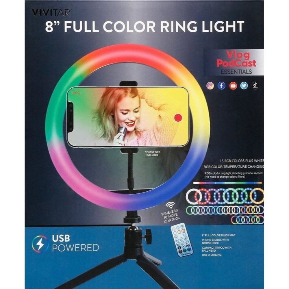 Vivitar Ring Light,8"